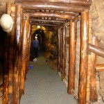 Etwas über 200m des Friedrich-Wilhelm-Stollens können besichtigt werden.