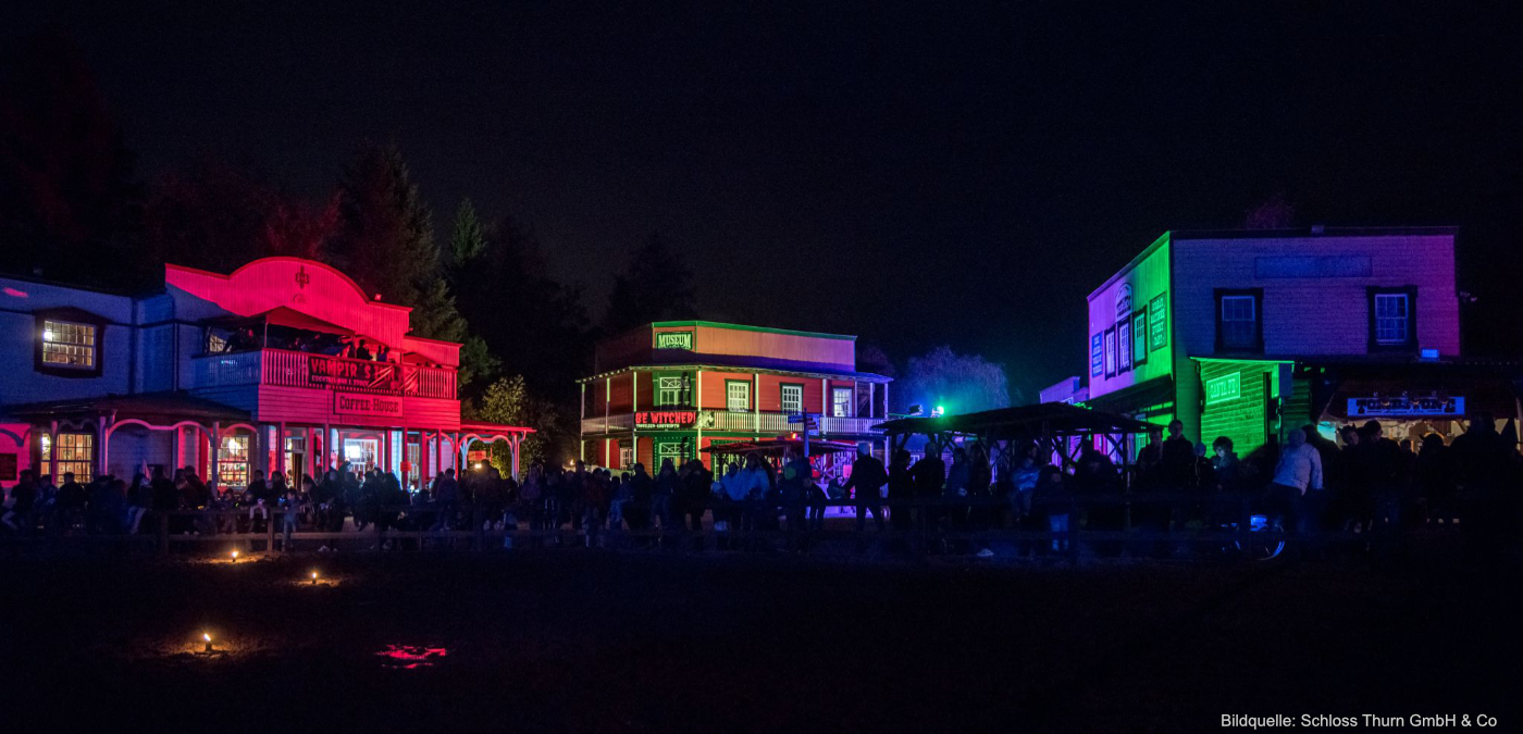 Großes Halloween-Event im Erlebnispark Schloss Thurn