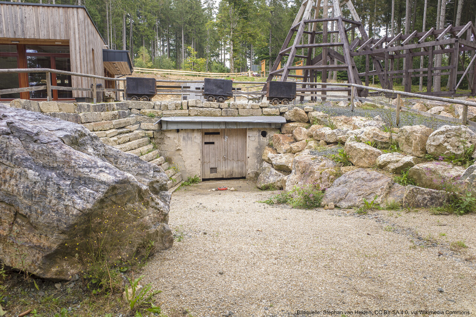 Besucherbergwerk-Gleissinger-Fels