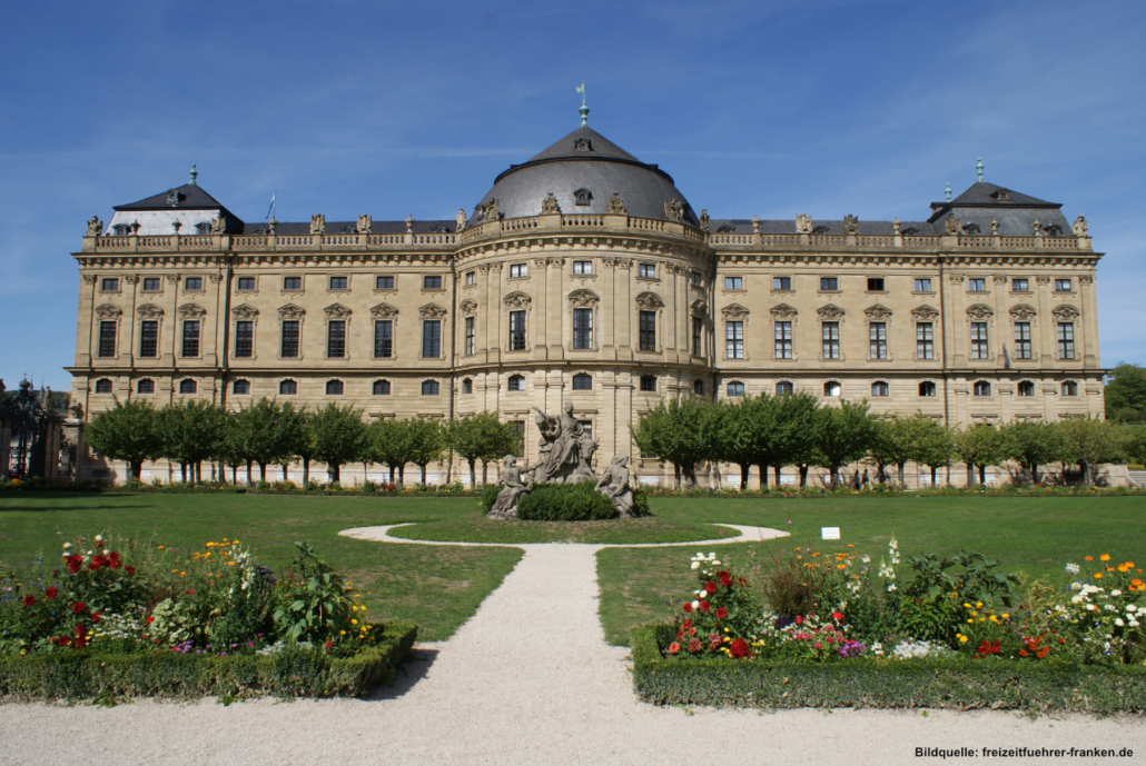 Schlösser und Burgen in Franken Residenz Würzburg