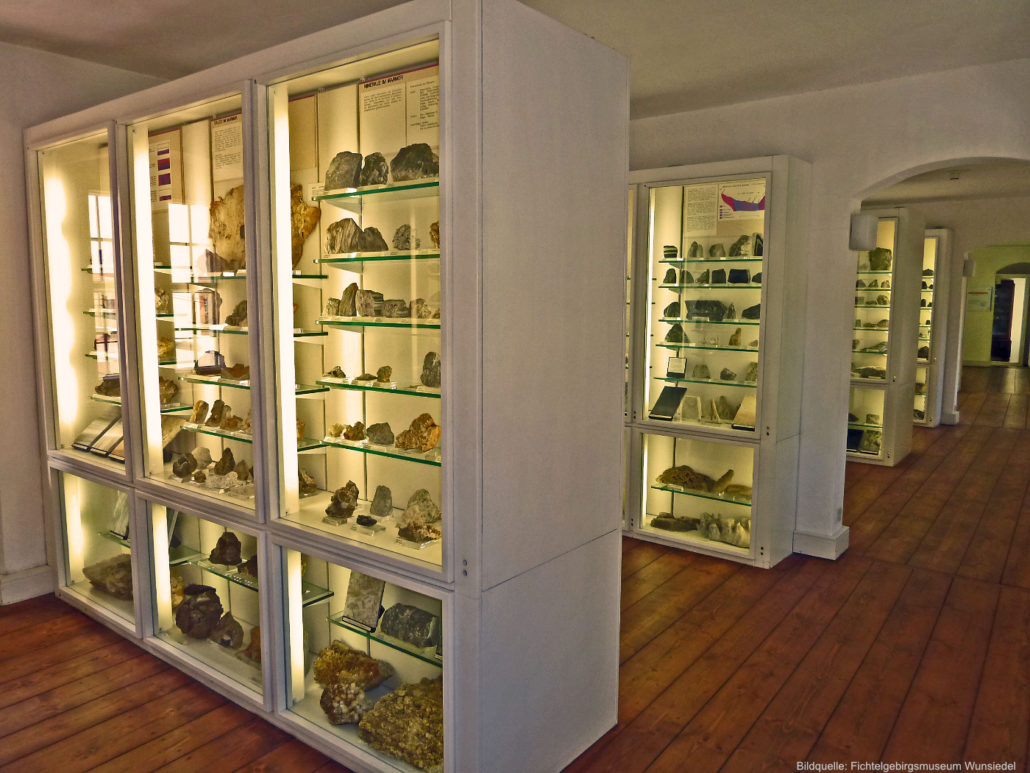 Fichtelgebirgsmuseum-Wunsiedel-Mineraliensammlung