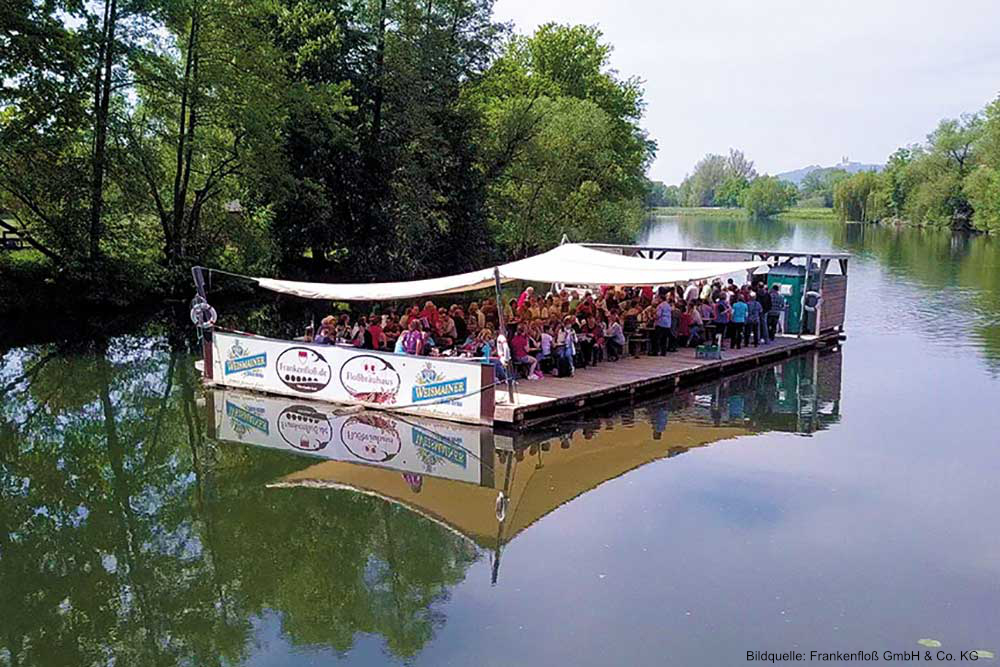 Flossfahrten in Oberfranken Frankenfloss