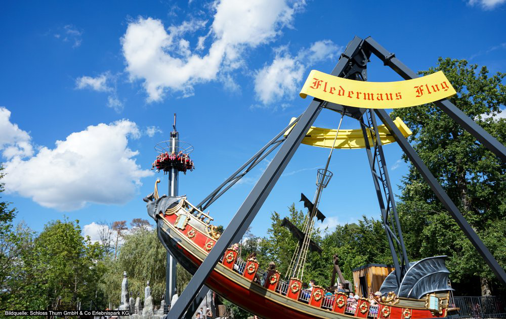 Saisonstart im Erlebnispark Schloss Thurn am 12. Juni