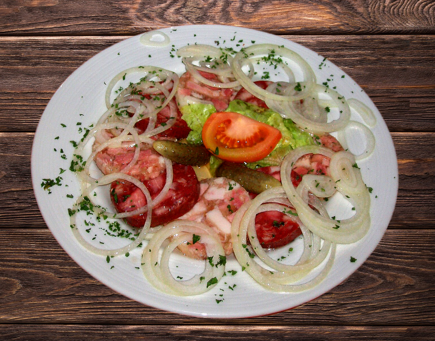 Rezept für Fränkischen Pressack