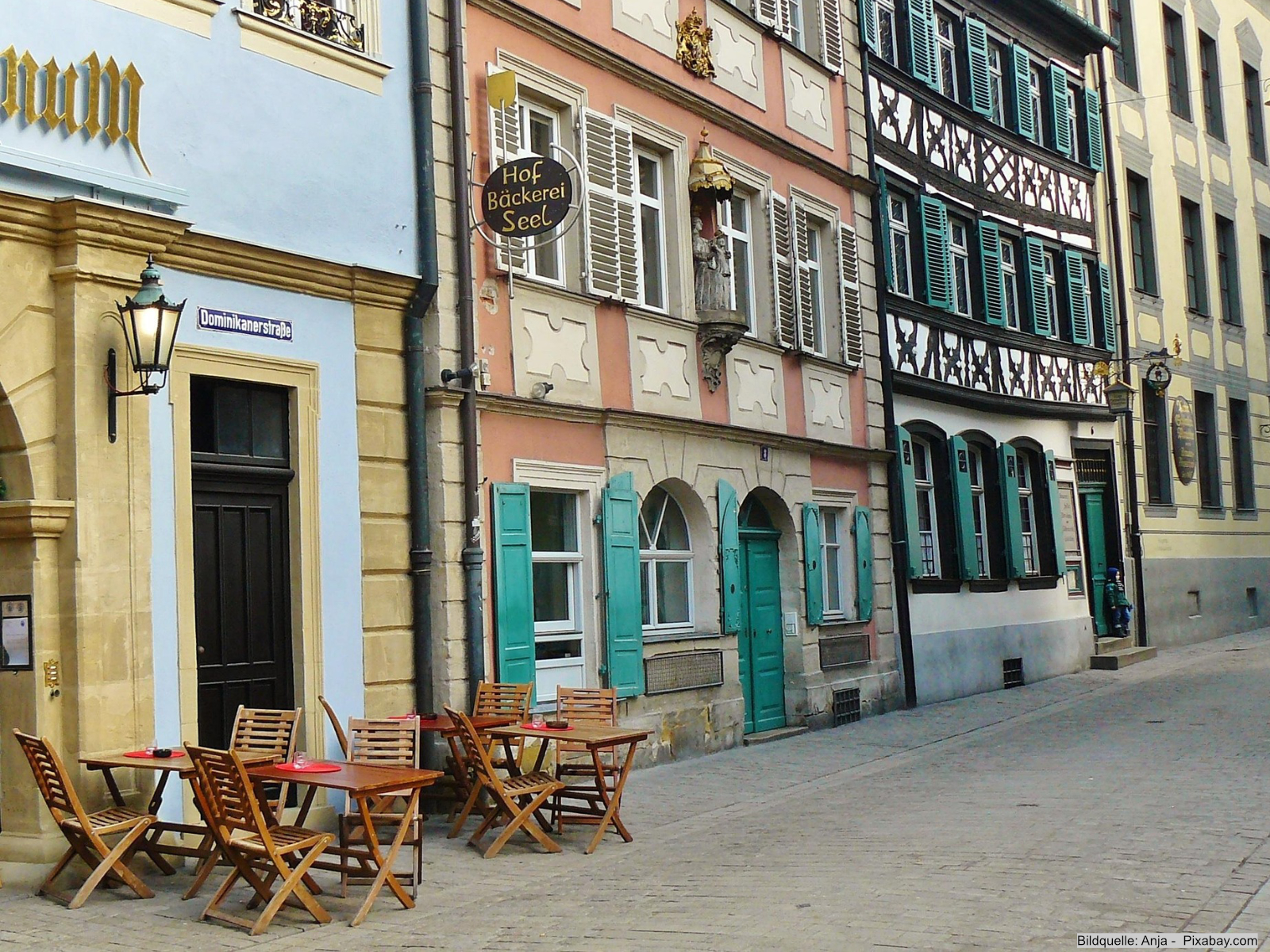 UNESCO-Weltkulturerbe in Franken, die Altstadt von Bamberg